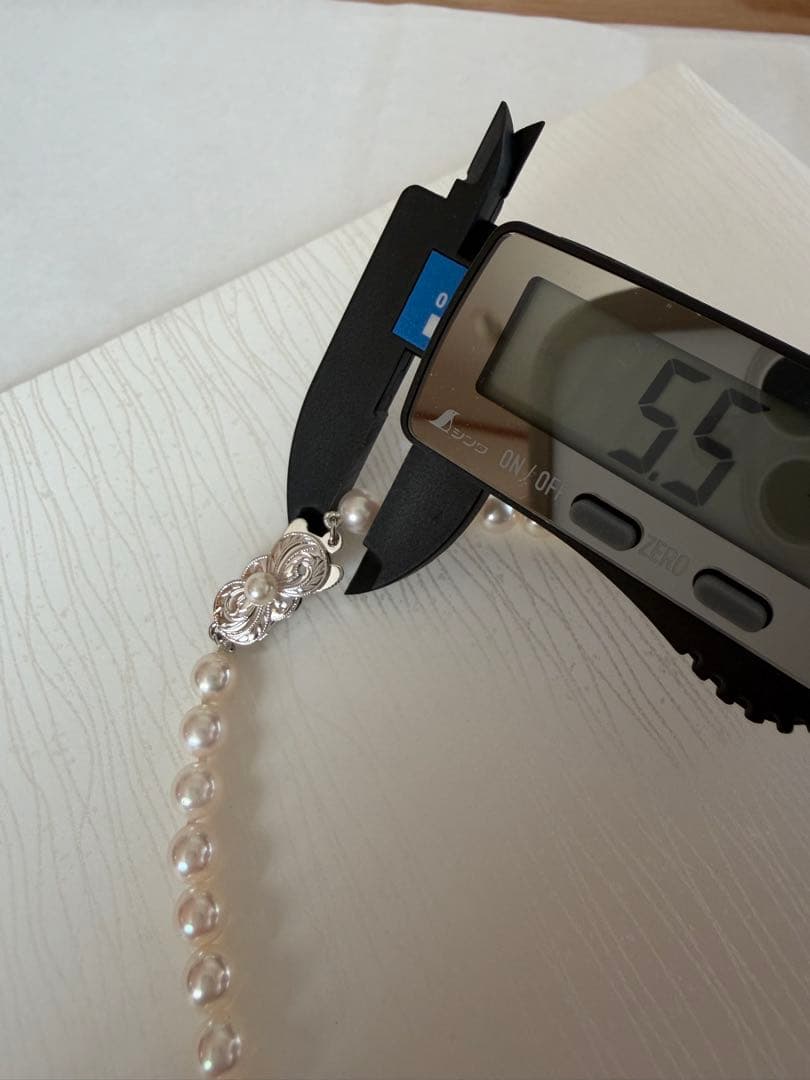 ユユユユユです‼️ ミキモト　パールネックレス