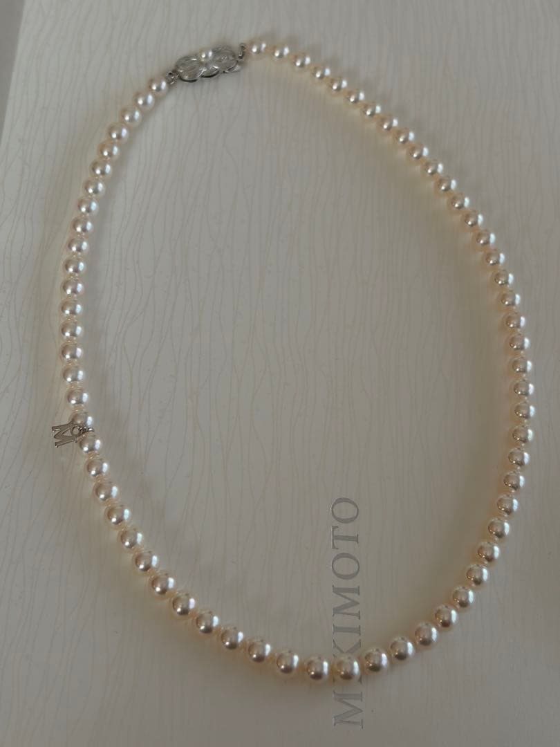 ユユユユユです‼️ ミキモト　パールネックレス