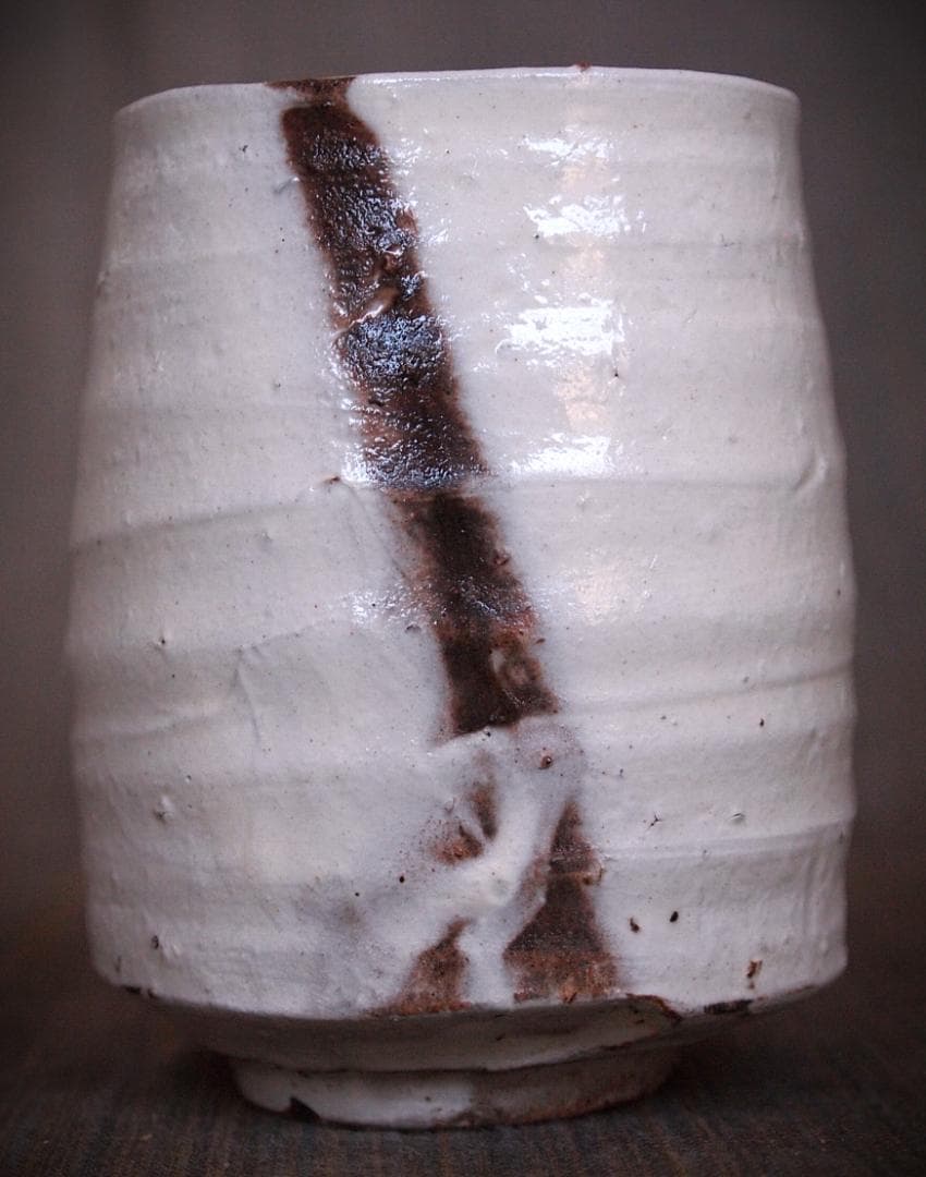 人気作家★人気作家★辻村塊【師＆父：辻村史朗】★粉引湯のみBB