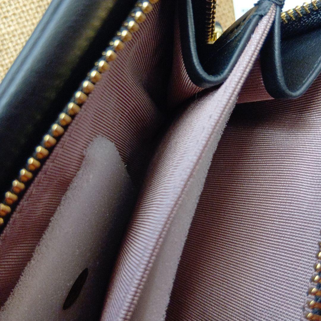 1/8限定価格 新品未使用 ランバンコレクション ラペリパース　折り財布 黒