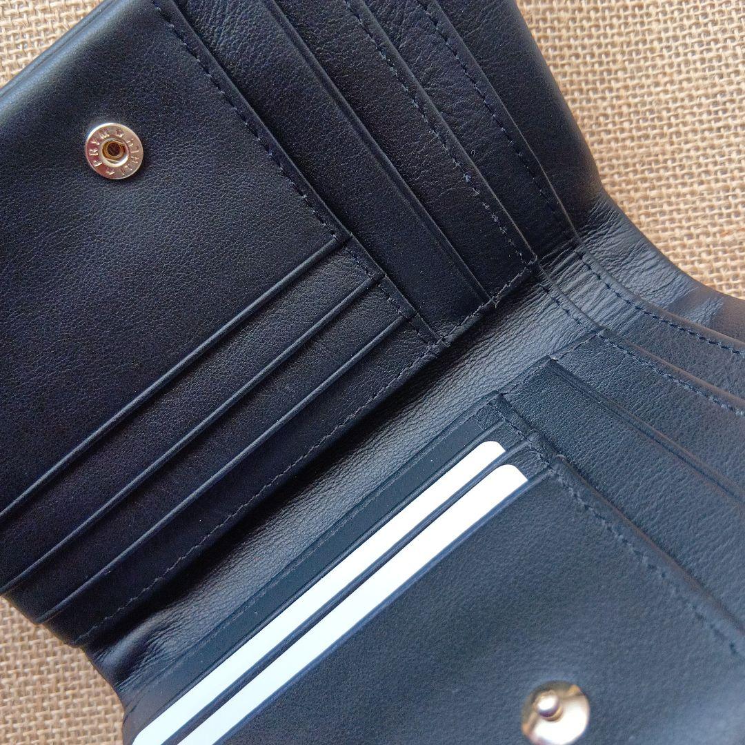 1/8限定価格 新品未使用 ランバンコレクション ラペリパース　折り財布 黒