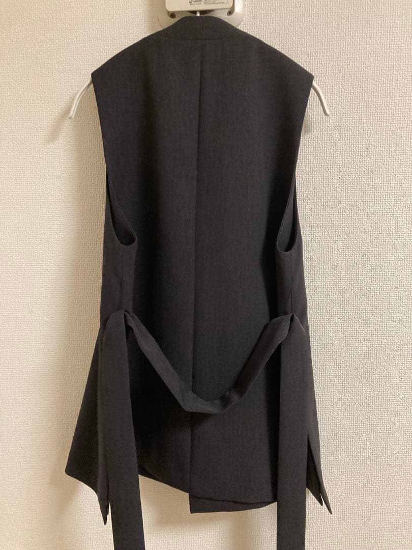 marw united arrows ウエストベルトジレ　ダークグレー