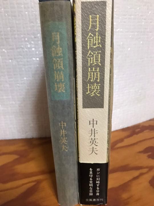 月蝕領崩壊　中井英夫　立風書房　初版極美