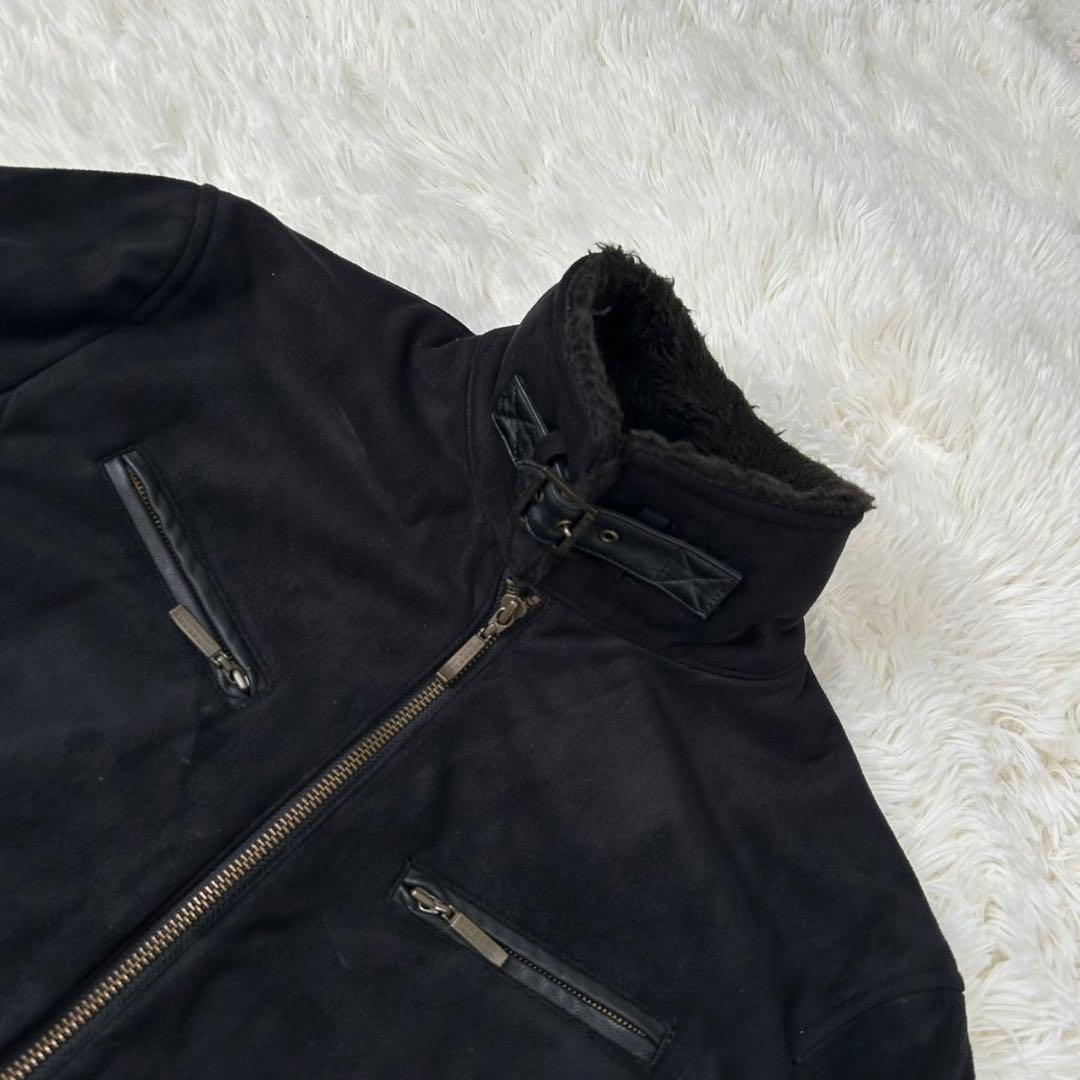 【美品/M】バーバリーブラックレーベル ミリタリージャケット メガノバチェック