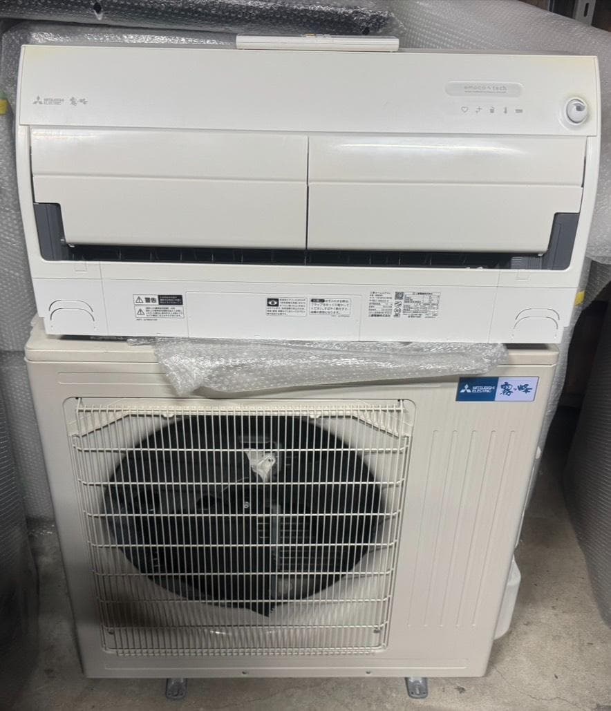 三菱 ルームエアコン MSZ-ZW8023S-W 2023年製 主に26畳用