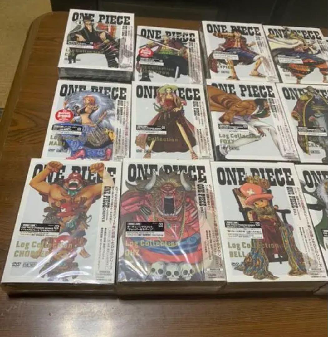 ワンピースログコレクション新品未開封 1〜23&ワンピース映画新品未開封