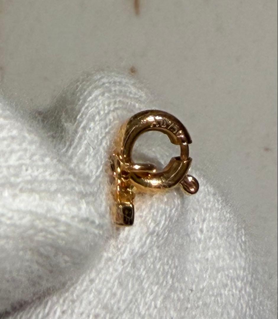 Tiffany T スマイルペンダント スモール　イエローゴールド