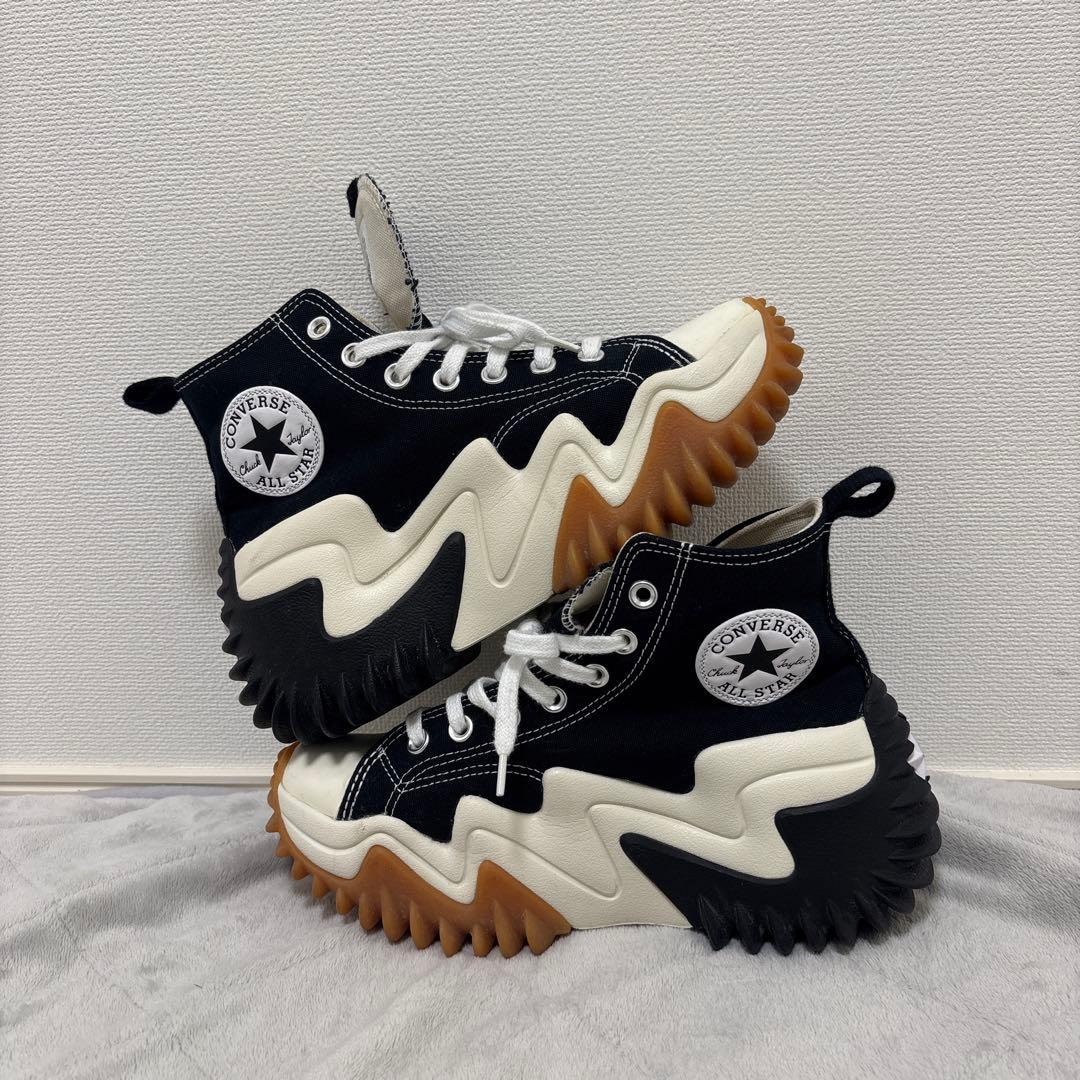 韓国限定Converse コンバース ランスターモーション ハイカット 23.5