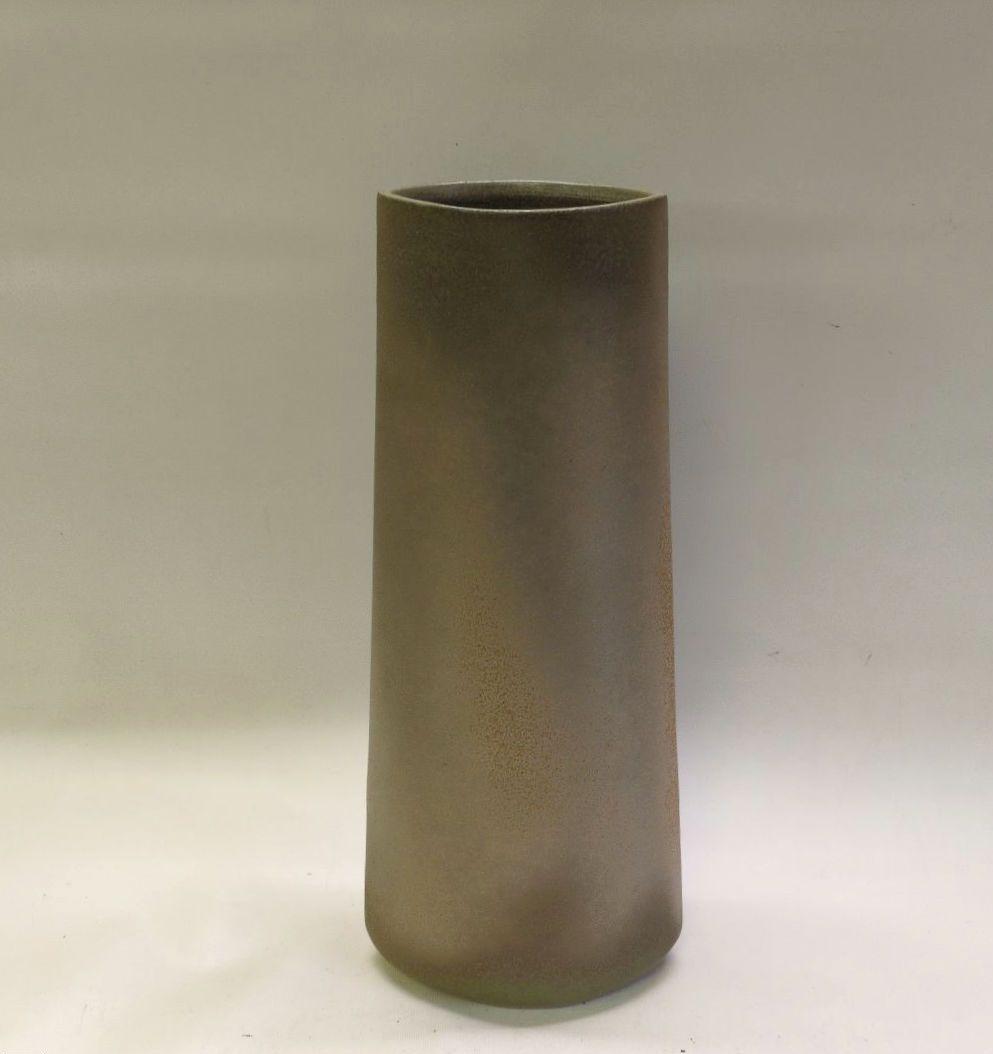 常滑焼　手造り　池坊好み　池坊花器