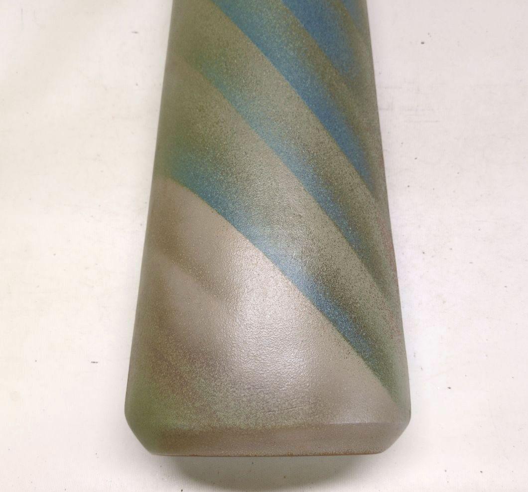 常滑焼　手造り　池坊好み　池坊花器