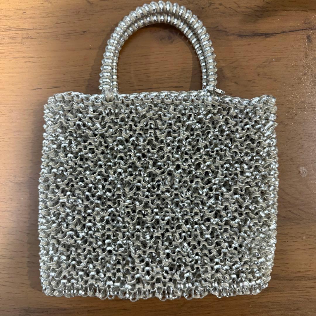 【nemu】ANTEPRIMA スタンダードミニアトゥーラ　カーキシルバー