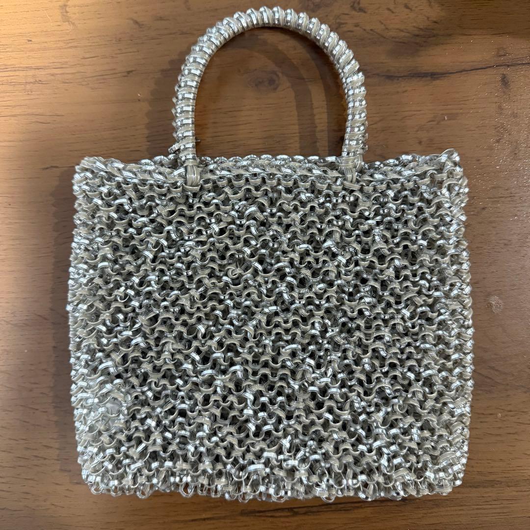 【nemu】ANTEPRIMA スタンダードミニアトゥーラ　カーキシルバー