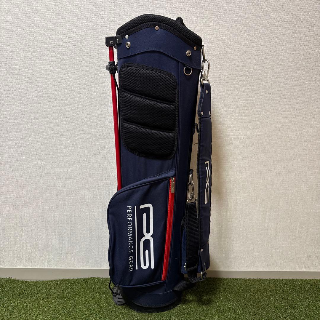 PERFORMANCE GEAR PG キャディバッグ スタンド式 軽量 スリム