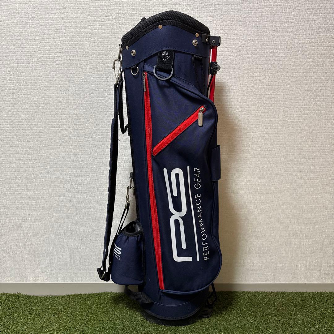 PERFORMANCE GEAR PG キャディバッグ スタンド式 軽量 スリム