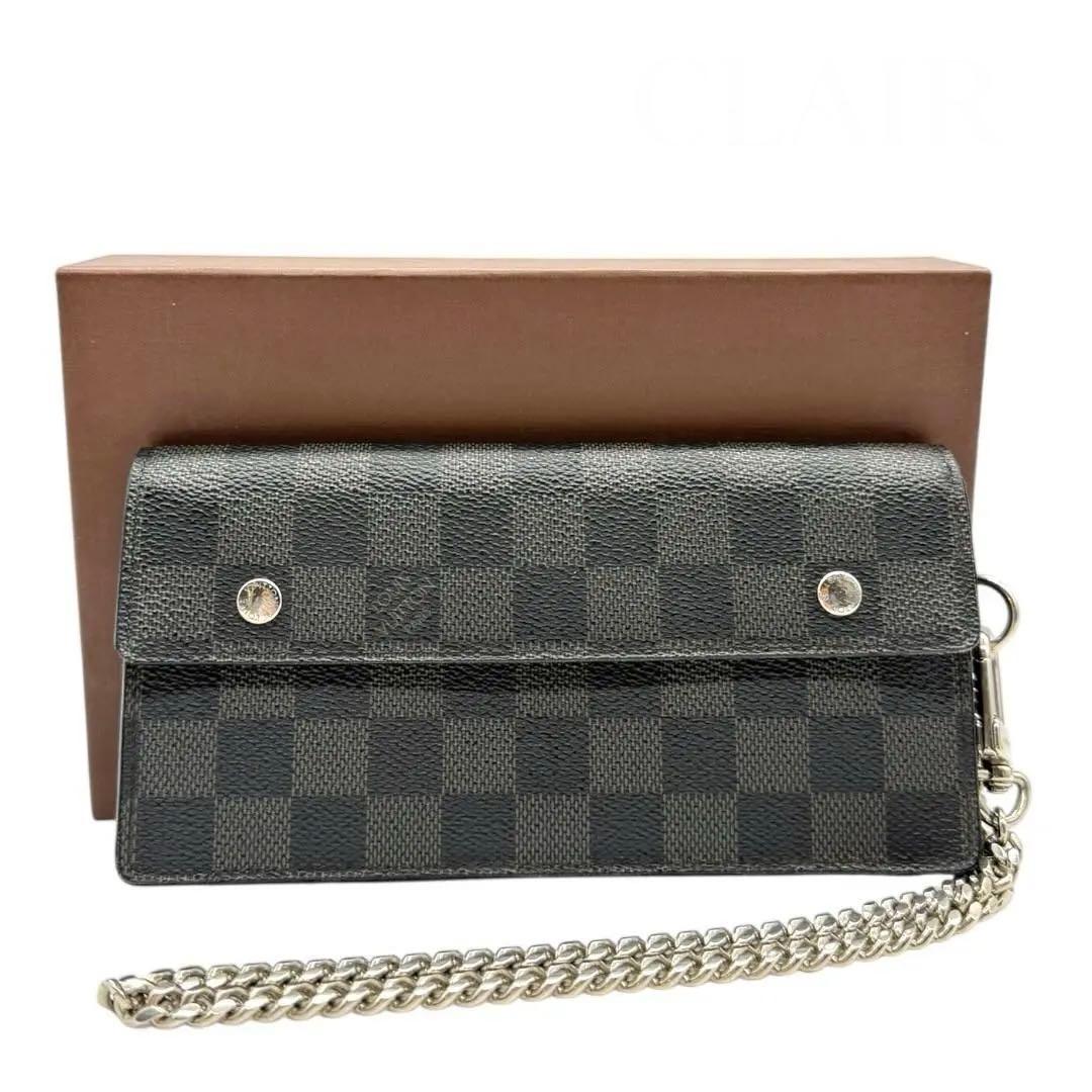 LOUIS VUITTON ルイヴィトン ダミエ チェーンウォレット