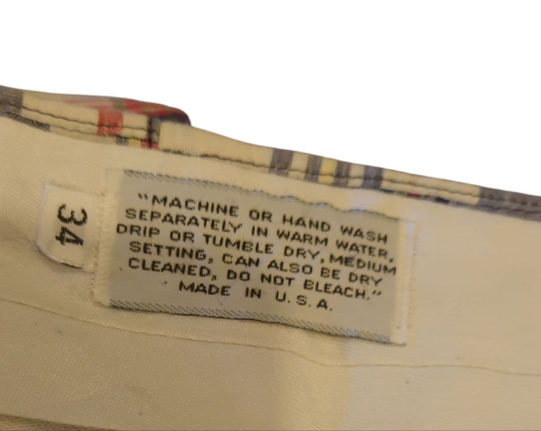 70s〜 Abercrombie madras アバクロ マドラス