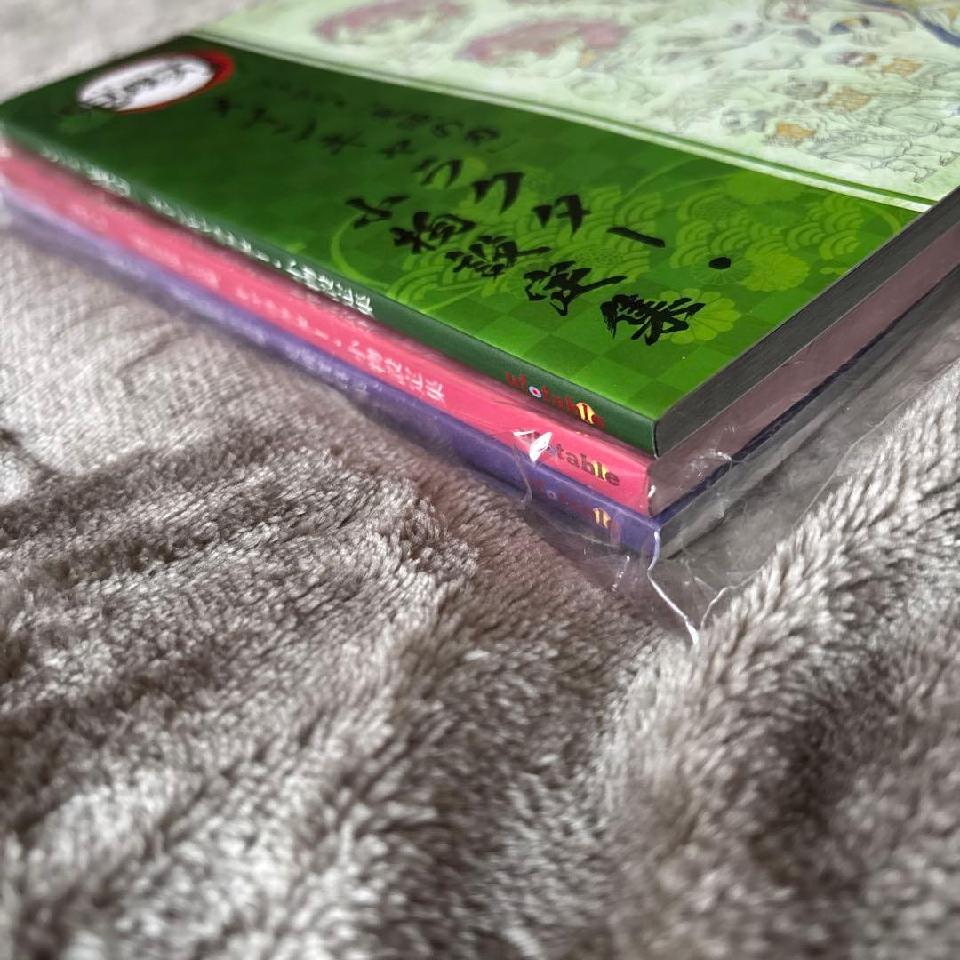 【限定ポストカード付】鬼滅の刃 竈門炭治郎立志編 設定資料集 3冊セット