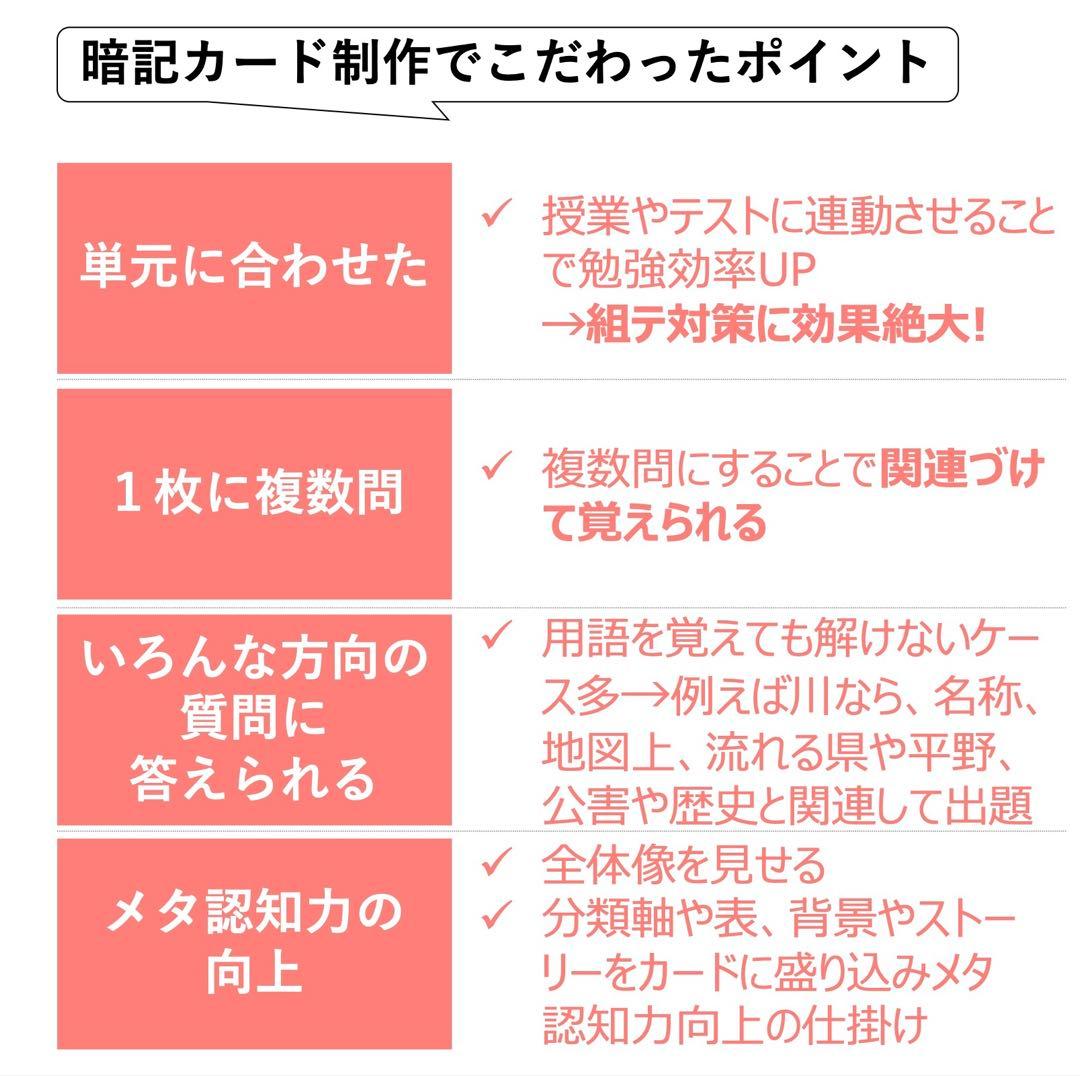 中学受験 暗記カード【4年上 理科 全セット 1-19回】組分けテスト対策