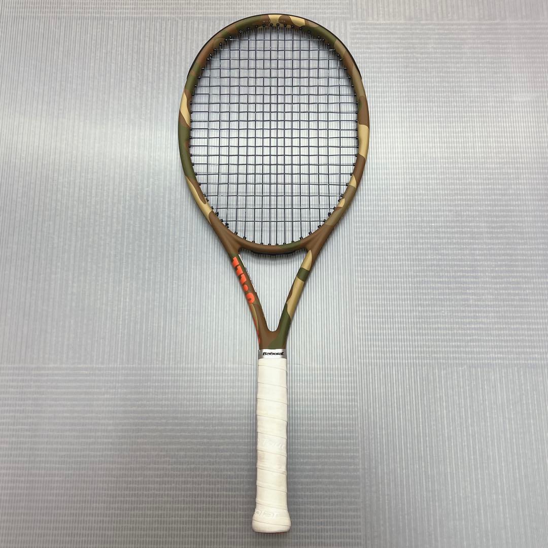 【美品】Wilson BURN 95 カモフラージュ テニスラケット G2