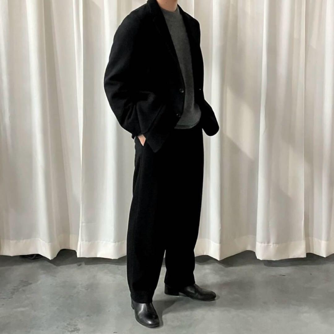 MUJI Labo(ムジラボ) カシミヤ混セットアップ黒