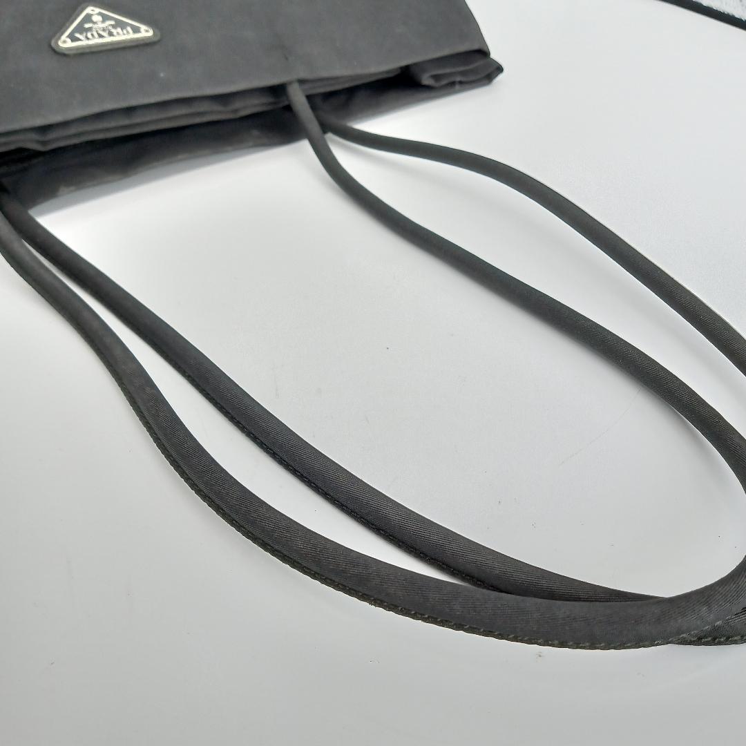 PRADA プラダ ナイロン トート 三角ロゴ 大容量 ブラック 黒