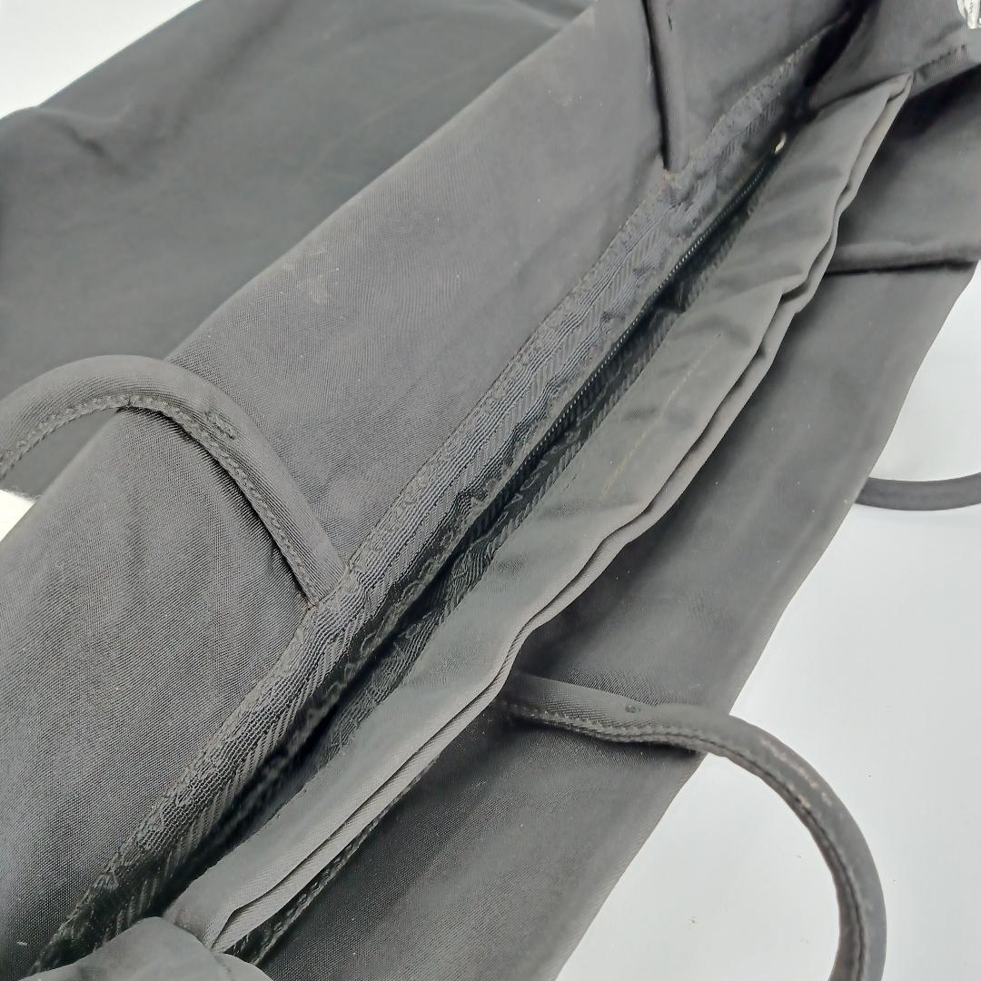 PRADA プラダ ナイロン トート 三角ロゴ 大容量 ブラック 黒