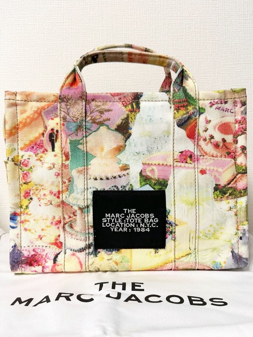 新品★マークジェイコブス ザ トートバッグ ケーキ スモールトラベラートート難有