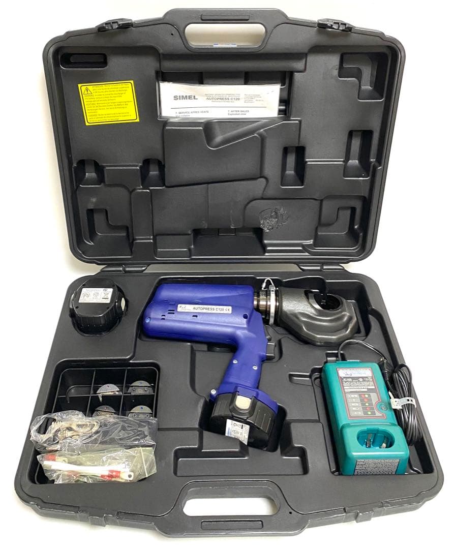 TE Tyco Electronics 電動式圧着工具 油圧工具 タイコー