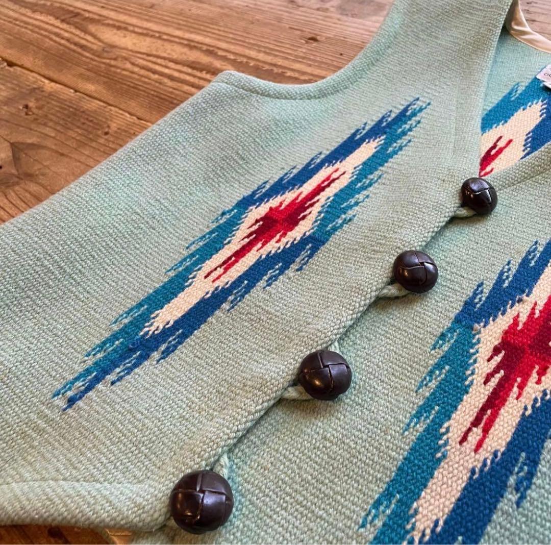 オルテガ Ortega's チマヨ ベスト beams boy ペンドルトン