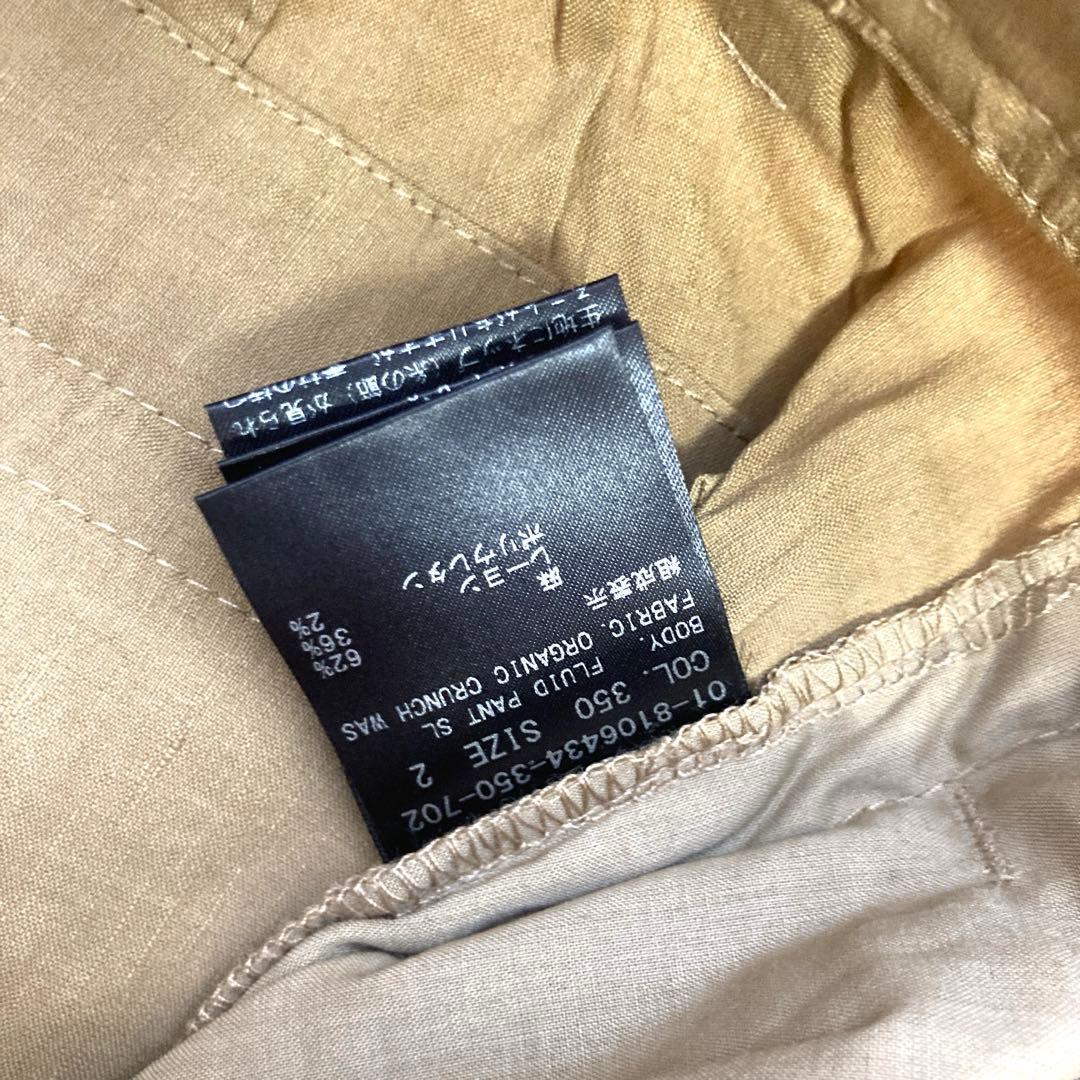 【新品タグ付き】Theory セオリー スラックス レディース キャメル 2