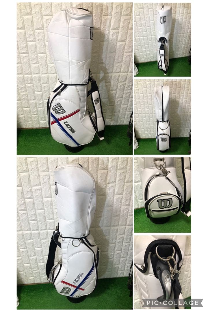 初心者おすすめ☆メンズ ゴルフクラブセット☆ウィルソン☆キャディバッグ付