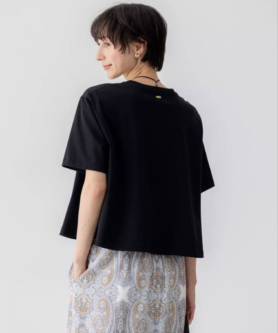 23区 新品 未使用 黒 サイズ44 Tシャツ