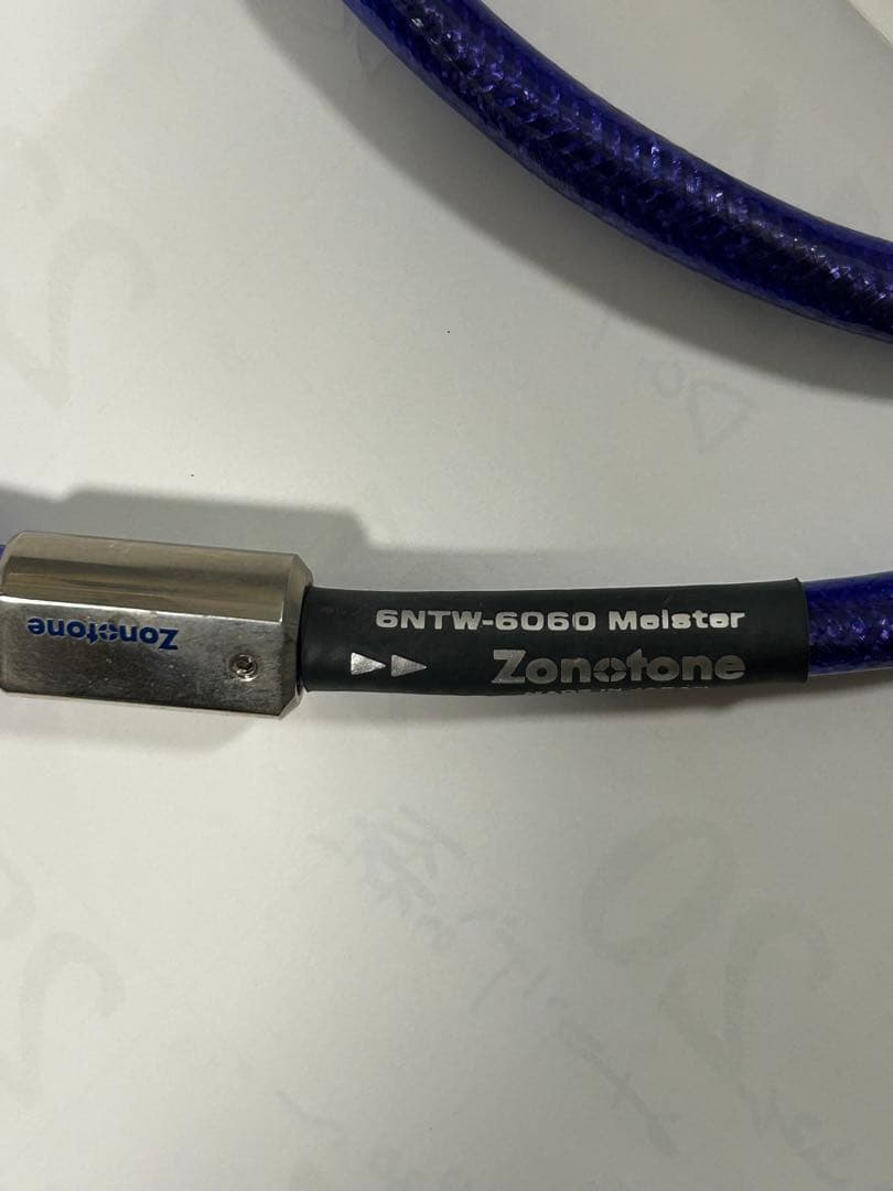 Zonotone フォノケーブル6NTW-6060 Meister RCA