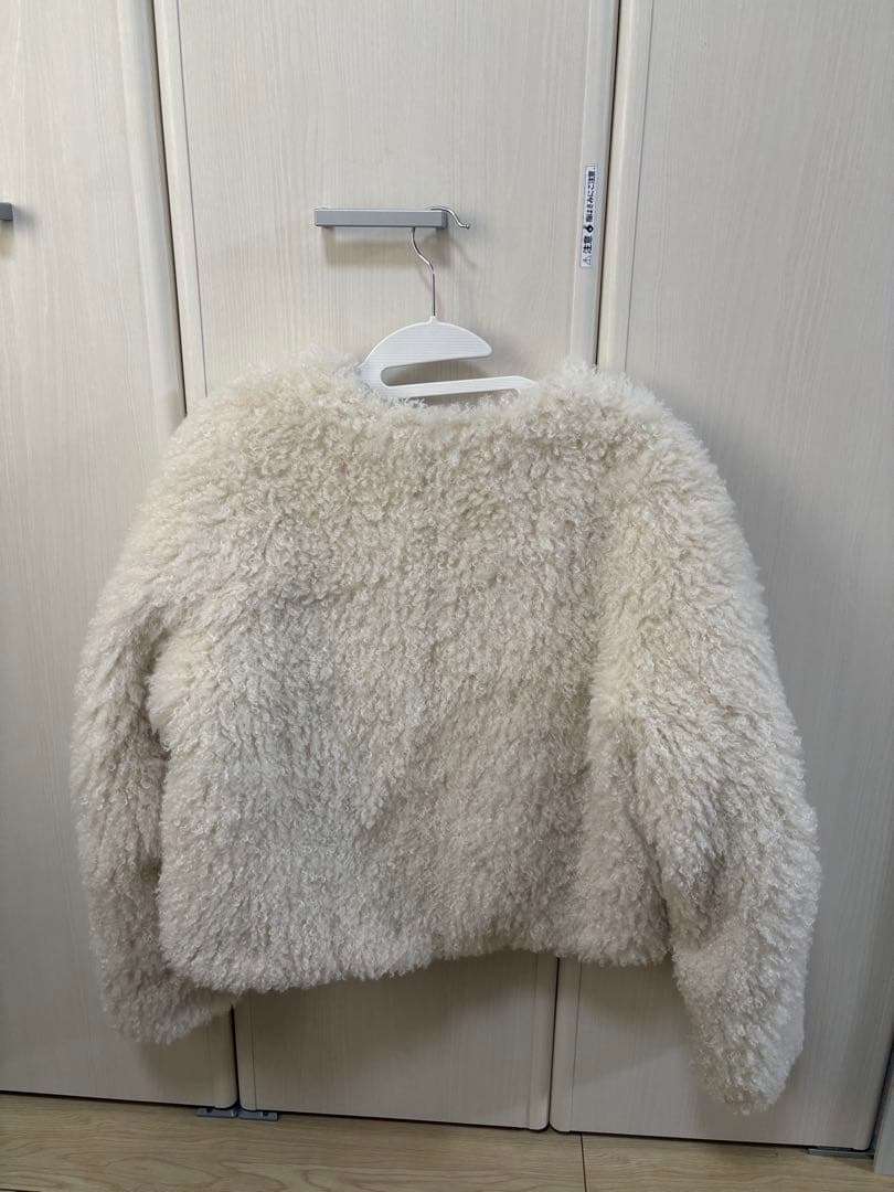 eimy istoire French poodle fur リボンジャケット