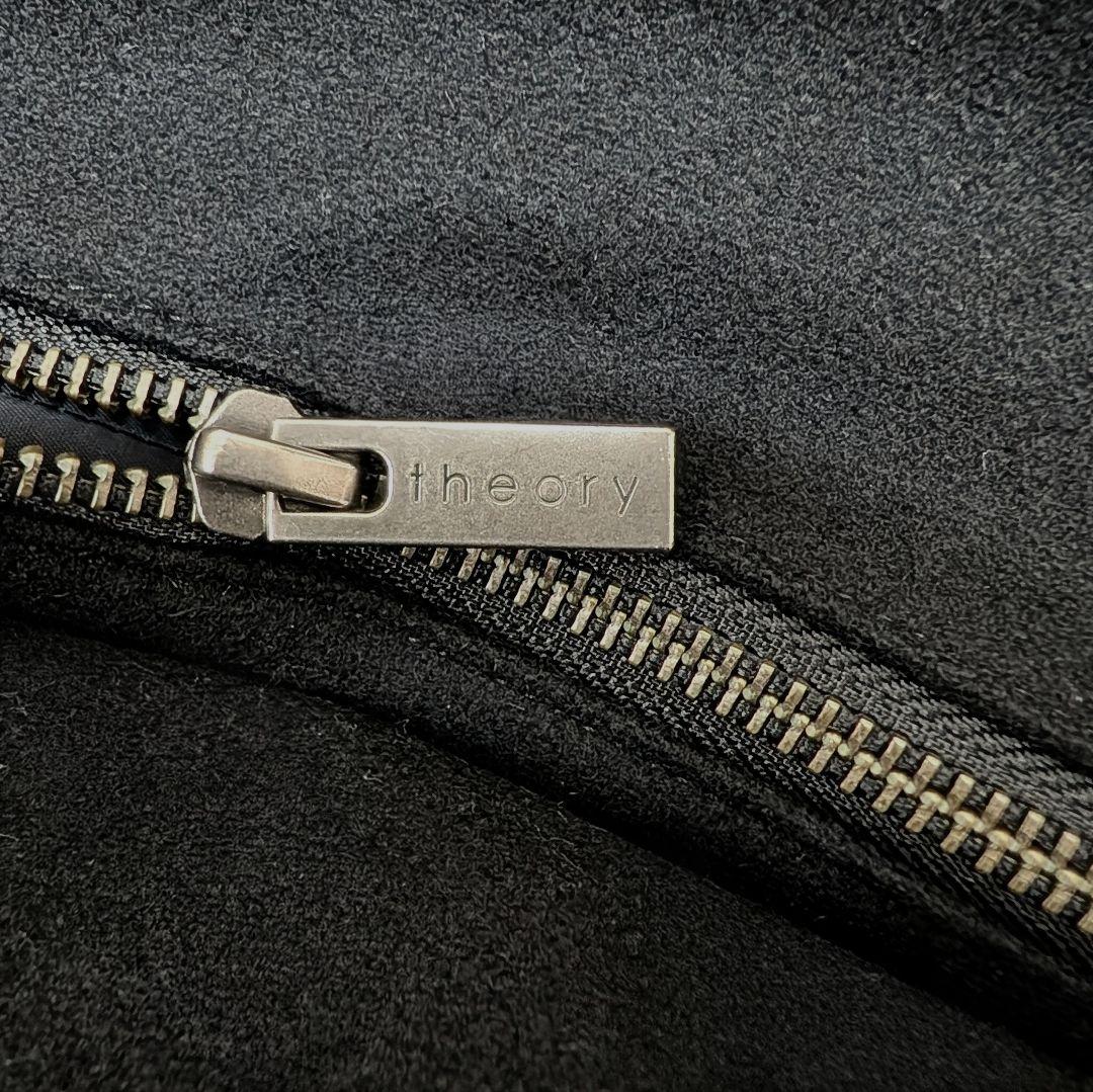 theory luxe セオリーリュクス ジップアップ フーディー コート