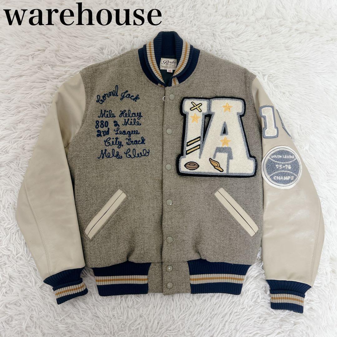 【極美品】ウエアハウス　WAREHOUSE スタジャン size38