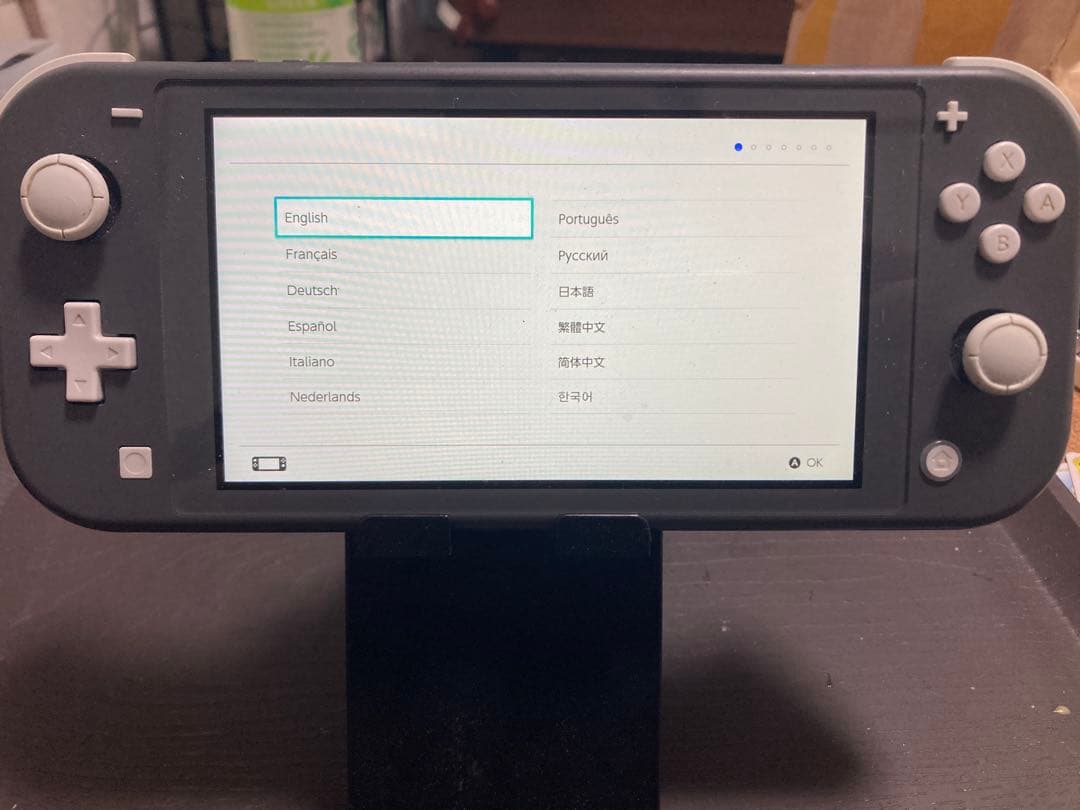 Nintendo Switch Lite ブラック　本体 充電器　ジャンク品