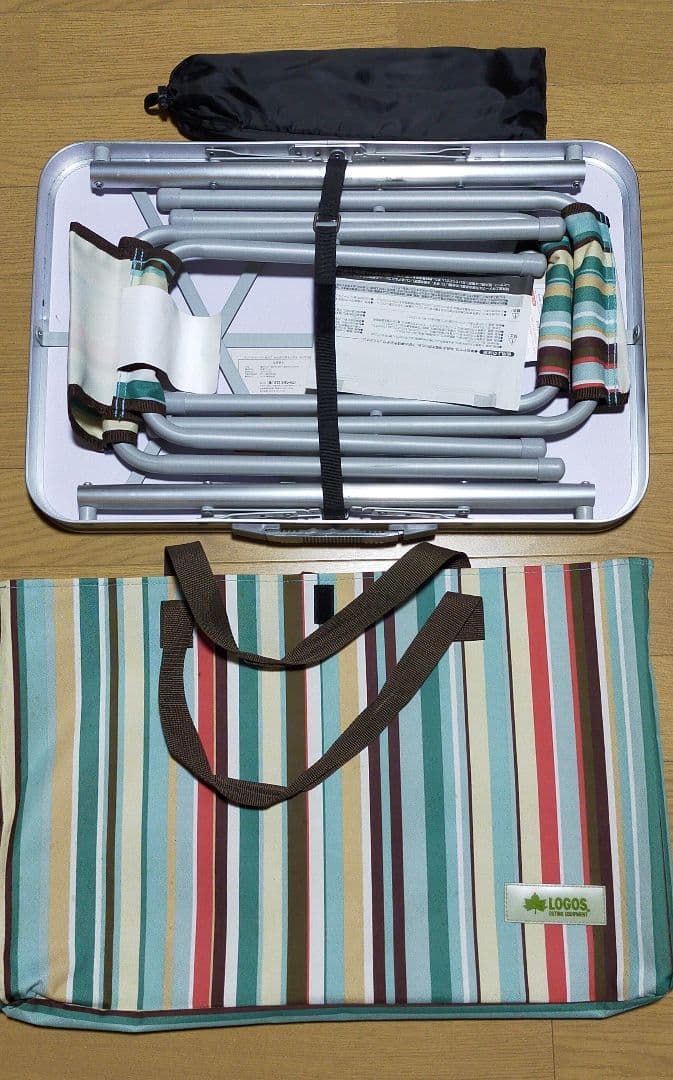 LOGOSロゴス テーブルセット スツールテーブルセット2 with BAG