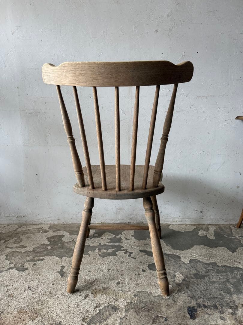 アルパカビンテージ　ダイニングチェア　カフェチェア　剥離加工　no4