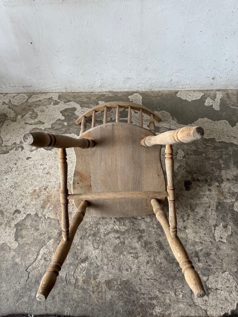 アルパカビンテージ　ダイニングチェア　カフェチェア　剥離加工　no4