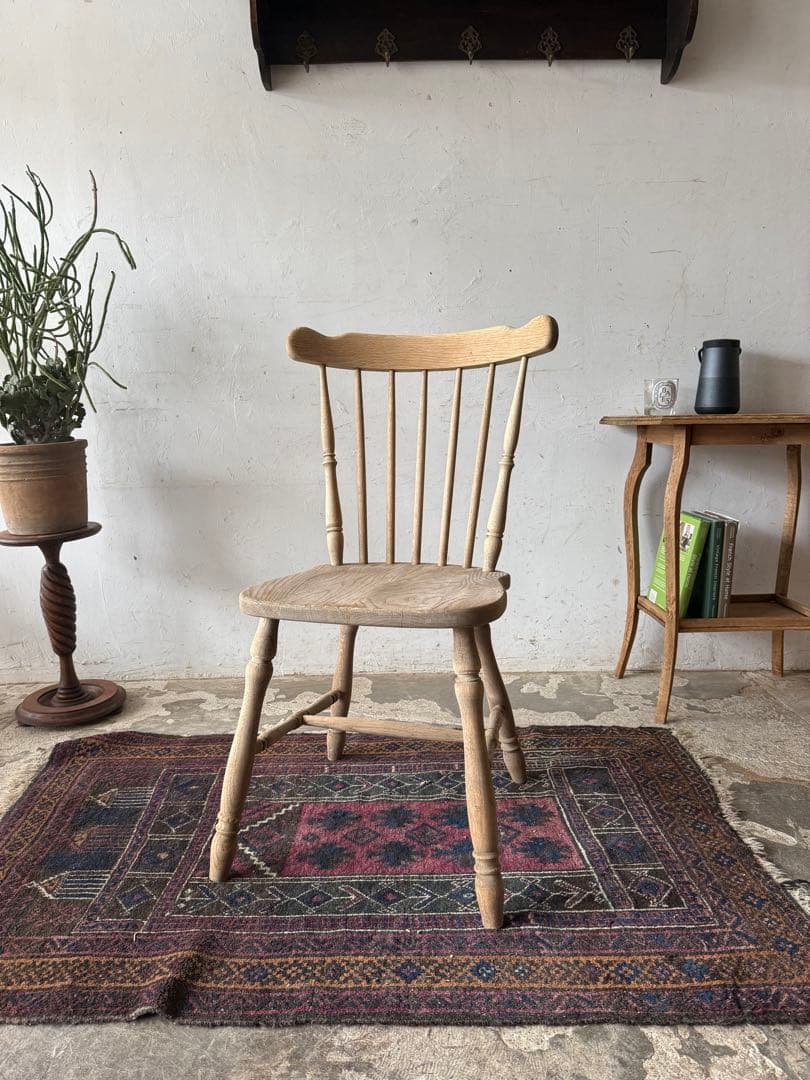 アルパカビンテージ　ダイニングチェア　カフェチェア　剥離加工　no4