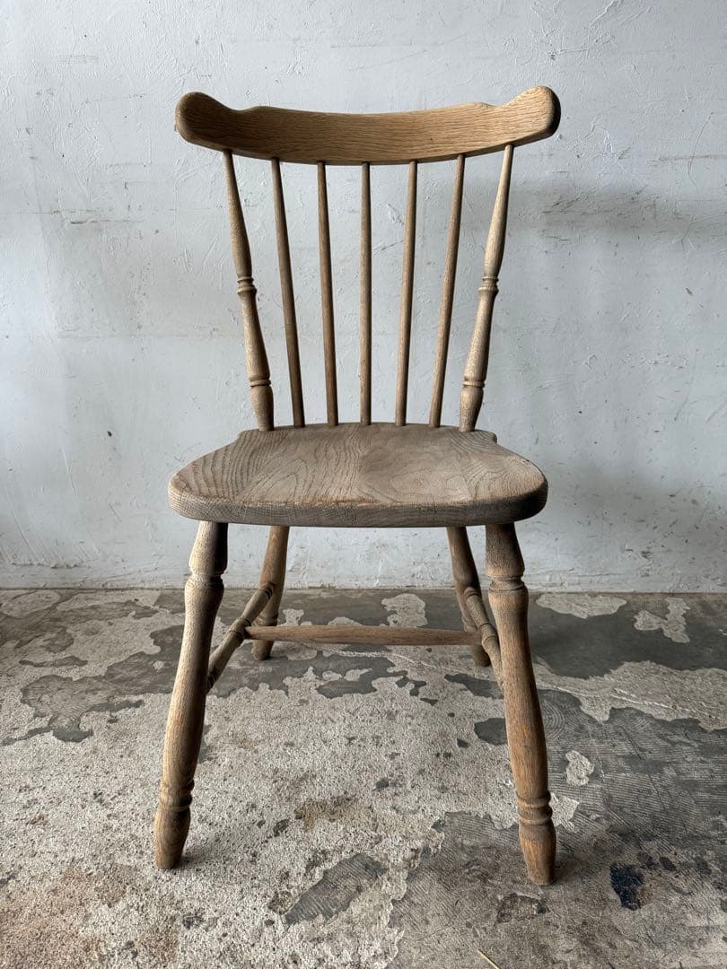 アルパカビンテージ　ダイニングチェア　カフェチェア　剥離加工　no4