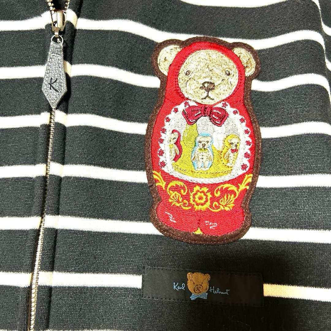 美品Karl Helmut カールヘルム　パーカー4Lマトリョーシカ　テディベア