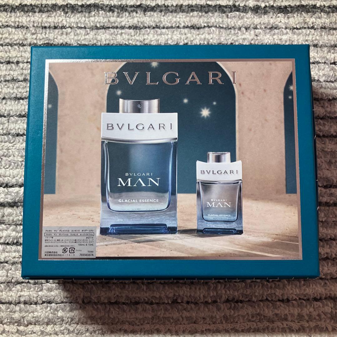 【未使用品】ブルガリ マン グレイシャル エッセンス ホリデー コフレセット