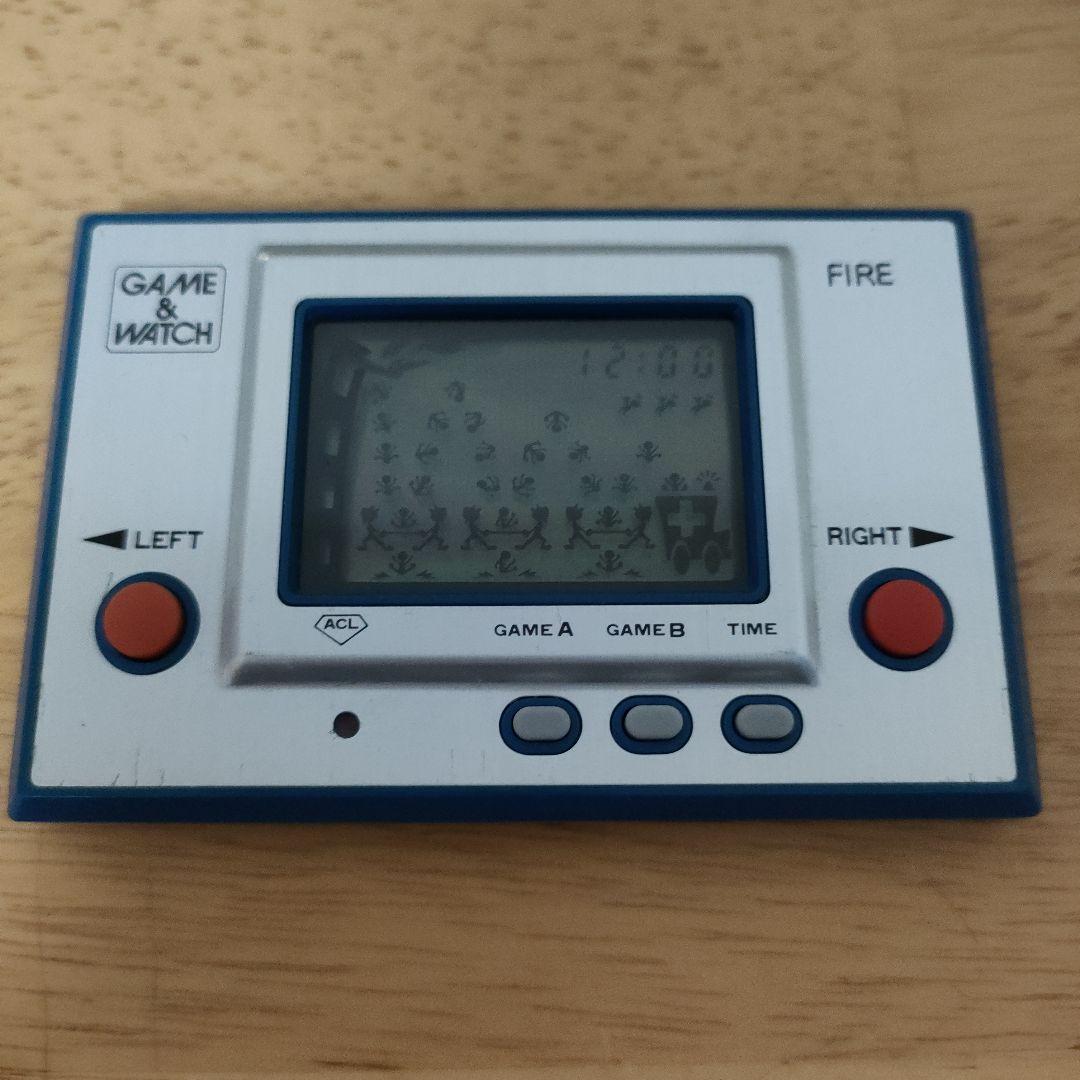 ゲームアンドウォッチ　ファイア　Nintendo任天堂ニンテンドーゲームウォッチ