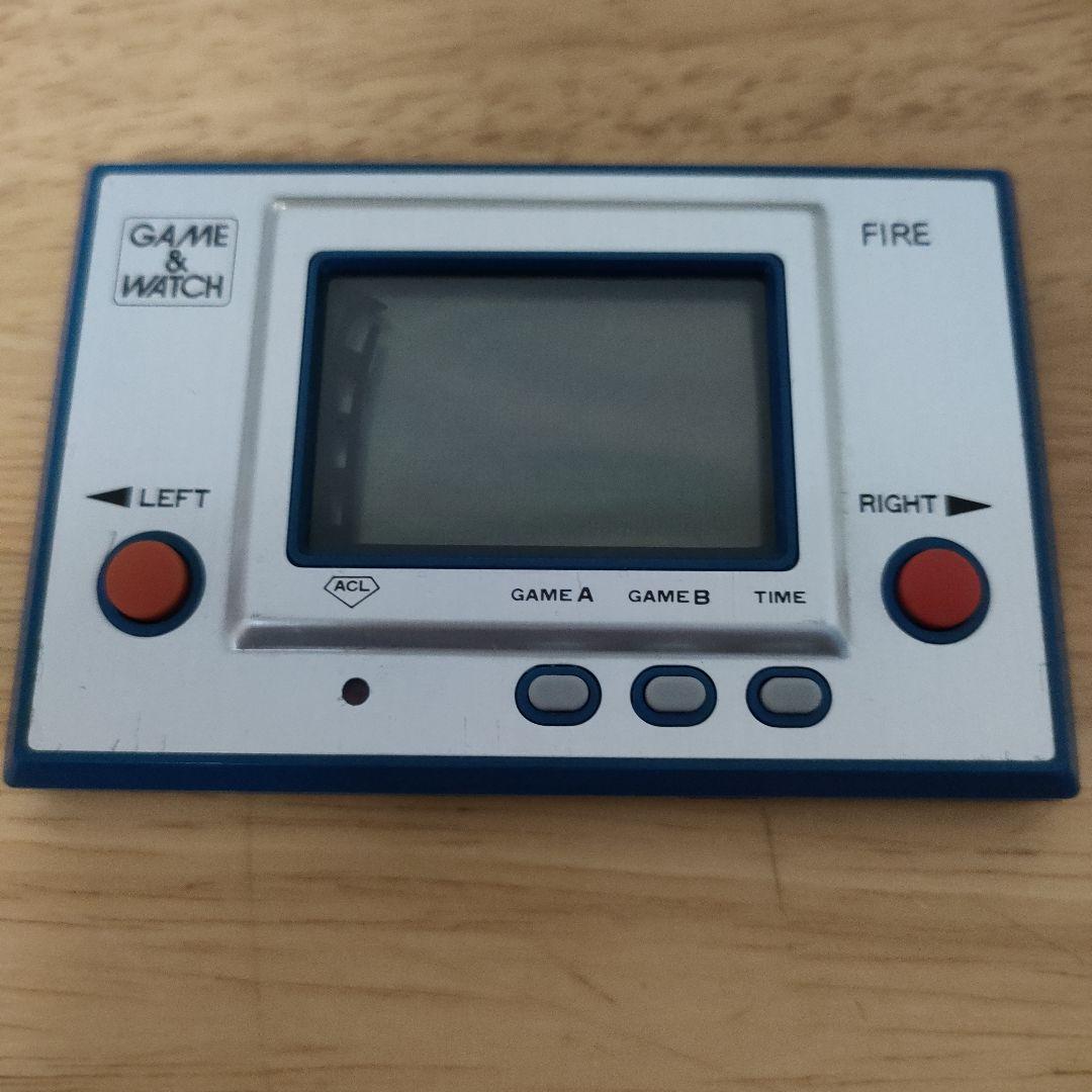 ゲームアンドウォッチ　ファイア　Nintendo任天堂ニンテンドーゲームウォッチ