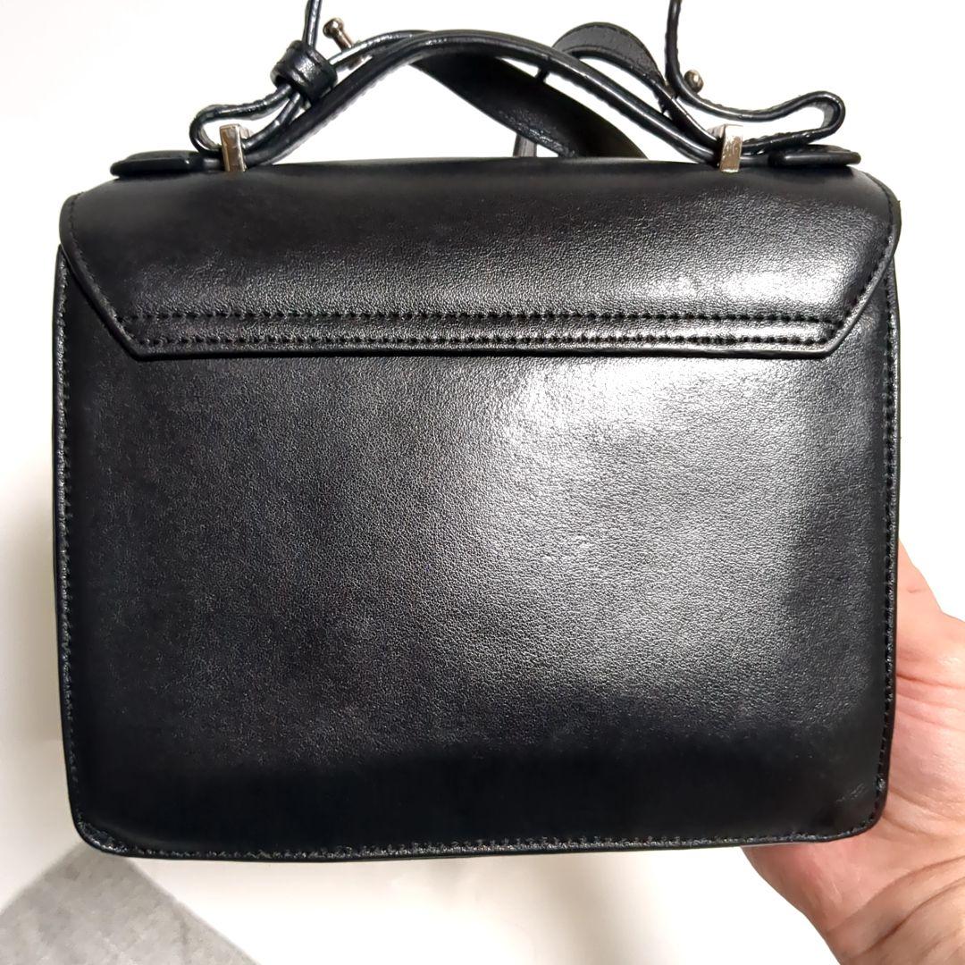 ✨ヴィヴィアンウエストウッド✨ハンドバッグ 2way オーブ レザー ブラック