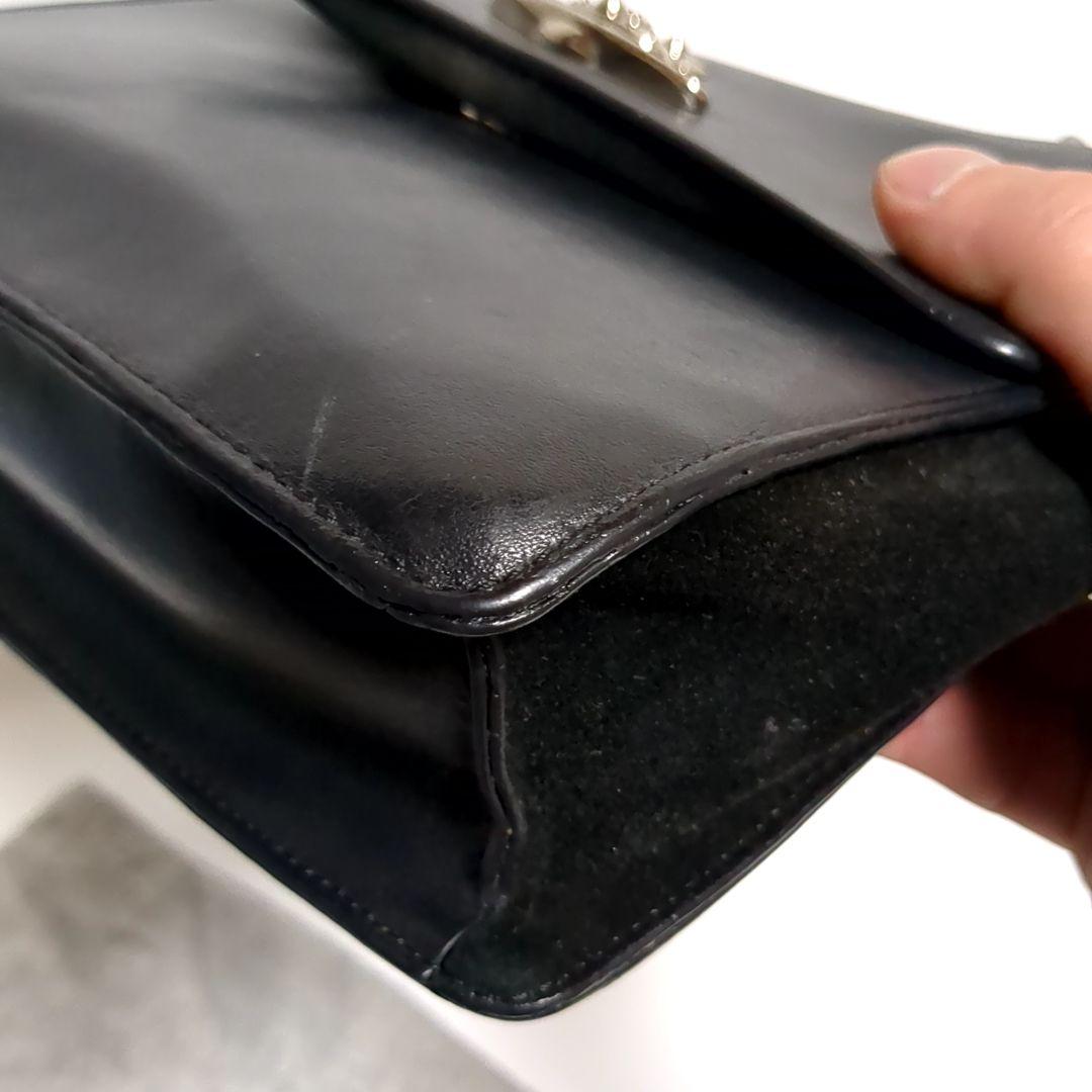 ✨ヴィヴィアンウエストウッド✨ハンドバッグ 2way オーブ レザー ブラック