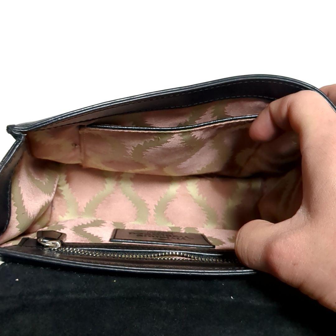 ✨ヴィヴィアンウエストウッド✨ハンドバッグ 2way オーブ レザー ブラック