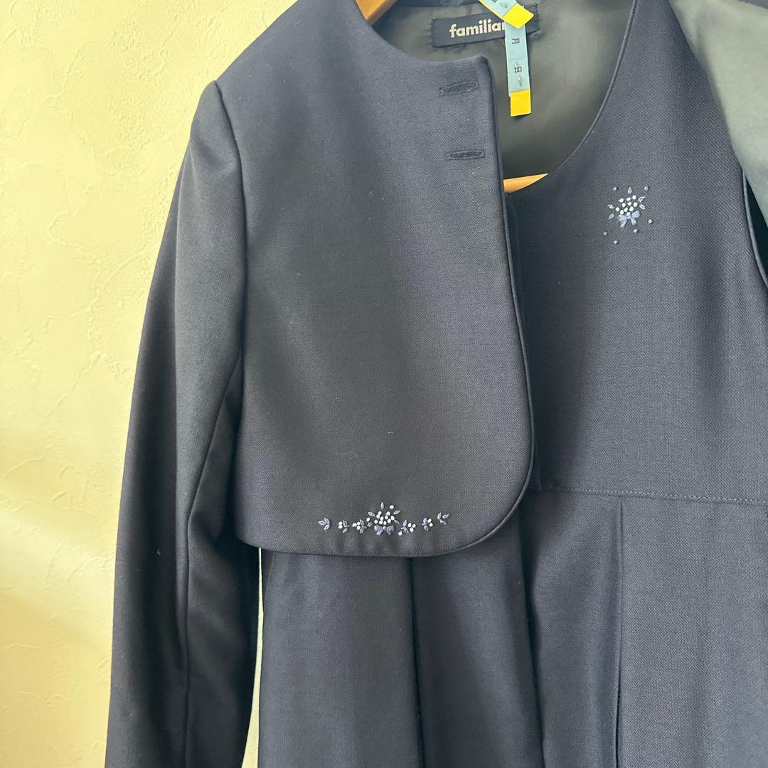 ファミリア 120アンサンブル ジャンパースカート　ボレロ　フォーマル　スーツ